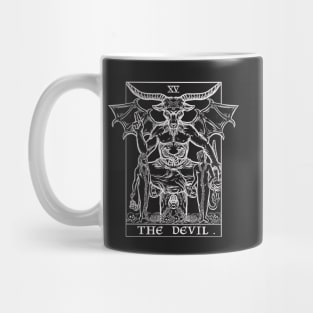 The Devil Tarot Card Baphomet Mug